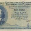 SOUTH AFRICA 2 Rand 1962 G.Rissik #376 B/190 737293 E/A  XF