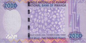 Alternative view of Rwanda 2000 Francs 2007 P 36 UNC