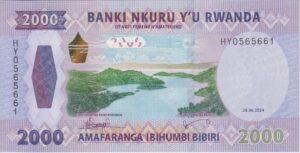 Rwanda 2,000 Francs 2024 P-44 UNC