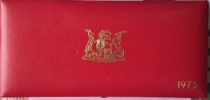 SOUTH AFRICA 1973 Short Proof Set in long box