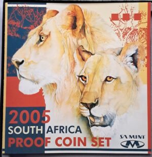 Alternative view of SOUTH AFRICA 2005 Proof Set