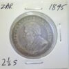 ZUID AFRIKAANSCHE REPUBLIEK - 1895 Silver 0.925 2½ Shilling #Z32