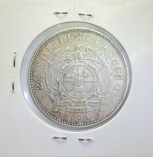 Alternative view of ZUID AFRIKAANSCHE REPUBLIEK - 1896 Silver 0.925 2½ Shilling #Z34
