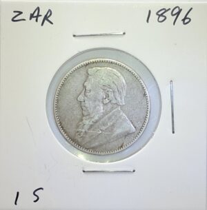 ZUID AFRIKAANSCHE REPUBLIEK - 1896 Silver 0.925 One Shilling #Z21