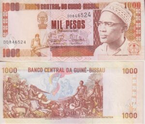 Guinea Bissau 1000 Pesos 1993 P13b UNC