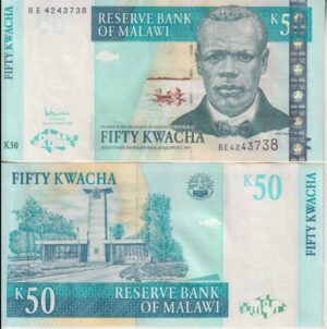 MALAWI 50 Kwacha 2006 P53 UNC