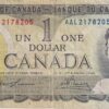 CANADA 1 DOLLAR 1973 P85a F