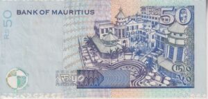 Alternative view of Mauritius 50 Rupees 2001 P50b XF