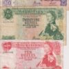 Mauritius 5, 10, 25, 50 Rupees P31, 32, 33, 34 F-VF