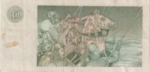 Alternative view of SCOTLAND £1 One Pound 1985 Clydesdale Bank P211  VF