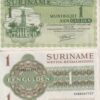 SURINAME  1 Gulden 1986 P116i UNC