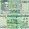 Guinea 2000 Francs 2018 TBB# 342 UNC