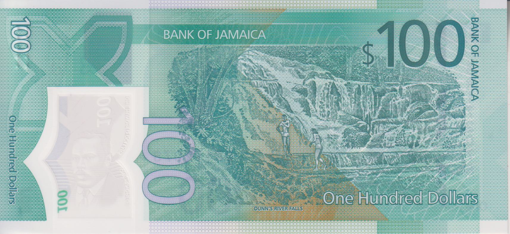 Jamaica 100 Dollars 2022 P97 UNC - INDEPENDENCE ISSUE - Image 2