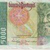 PORTUGAL 5000 Escudos 1995 P190  VF