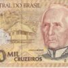 BRAZIL 1000 Cruzados 1990 P231 UNC