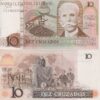 BRAZIL 10 Cruzados 1987 P209 UNC