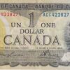 CANADA 1 Dollar 1973 P85 VF