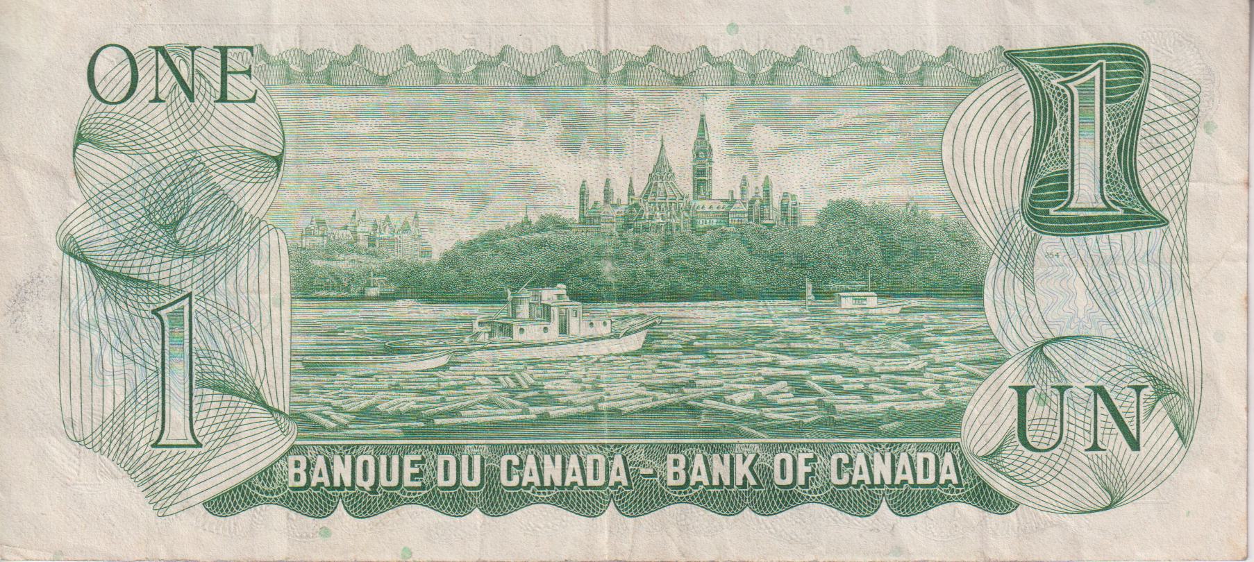 CANADA 1 Dollar 1973 P85 VF - Image 2