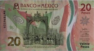 MEXICO 20 Pesos 2022 P132 VF - Independence