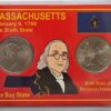 UNITED STATES OF AMERICA USA - Massachusetts Statehood Quarter 2000