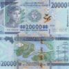 Guinea 20000 Francs 2020 P 50 UNC
