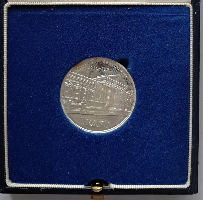 SOUTH AFRICA 1985 Parliament Proof. Nice colouring - in SA Mint box - Image 2