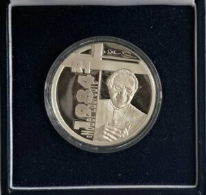 SOUTH AFRICA 2006 Tutu Sterling Silver Proof. Protea Series in SA Mint box