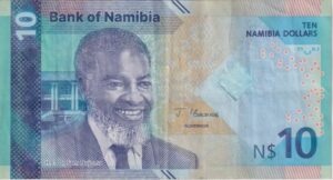 NAMIBIA 10 DOLLARS 2025 P20a Polymer VF