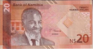 NAMIBIA 20 DOLLARS 2025 P21a Polymer XF